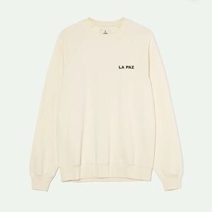 LA PAZ Cunha sweatshirt Vague french terry cream